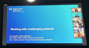 a photo of a screen from the webinar